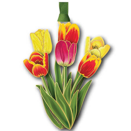 Nature Ornaments Tulip Bouquet - Boxed