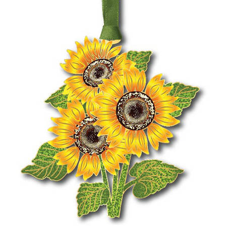 Nature Ornaments Sunflowers - Boxed