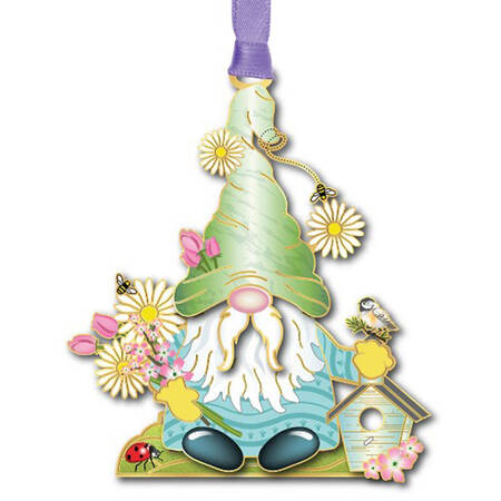 Nature Ornaments Spring Gnome - Boxed