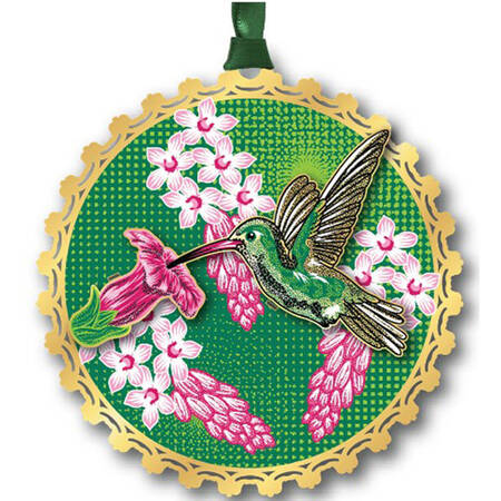 Nature Ornaments Garden Hummimgbird - Boxed