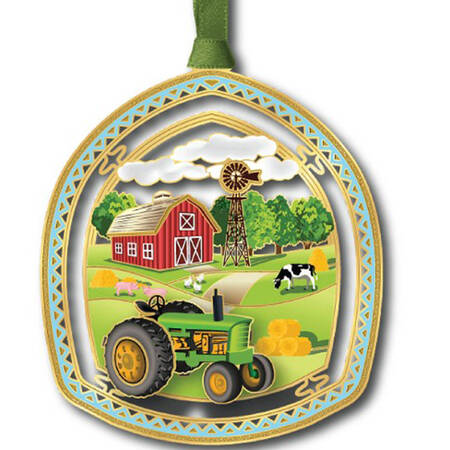 Nature Ornaments On The Farm - Boxed