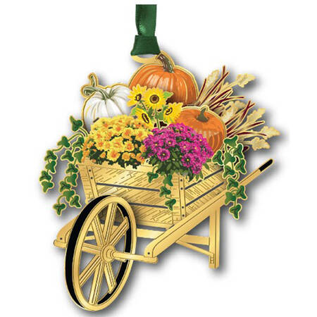 Nature Ornaments Autumn Pumpkins - Boxed