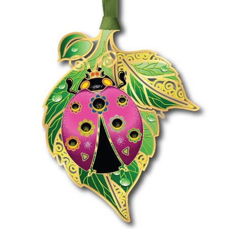 Nature Ornaments Ladybug - Boxed