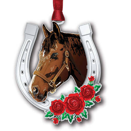 Nature Ornaments Equestrian Horse - Boxed