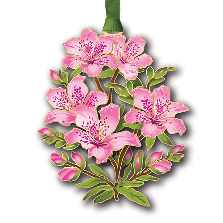Nature Ornaments Azaleas Bouquet - Boxed
