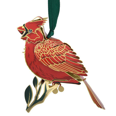 Nature Ornaments Cardinal 3d - Boxed
