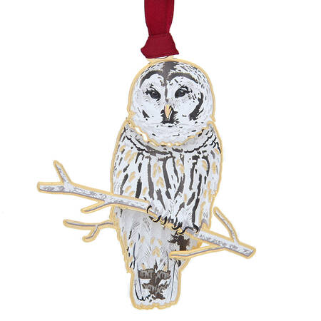 Nature Ornaments Winter Owl - Boxed