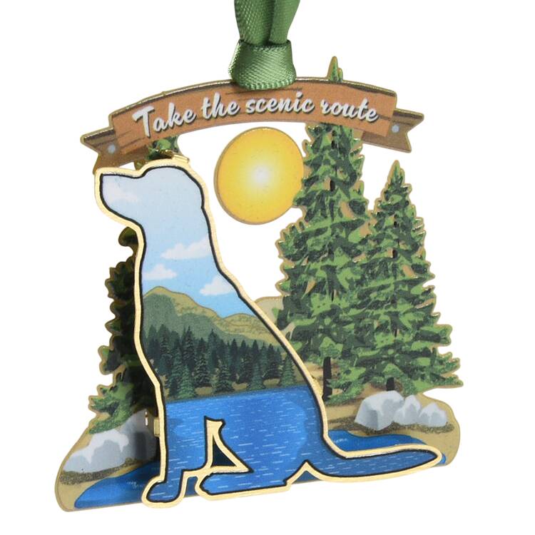 Nature Ornaments Take The Scenic Route - Boxed