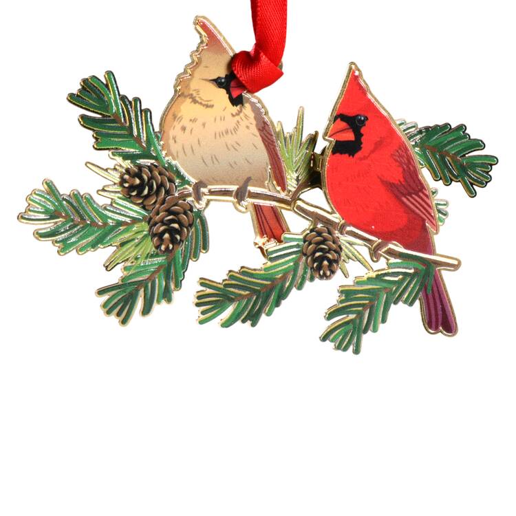 Nature Ornaments Cardinal Companions - Boxed