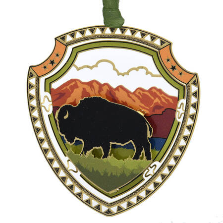 Western Ornaments Buffalo - Boxed