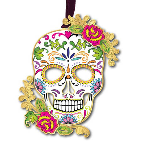 General Ornaments Sugar Skull - Boxed