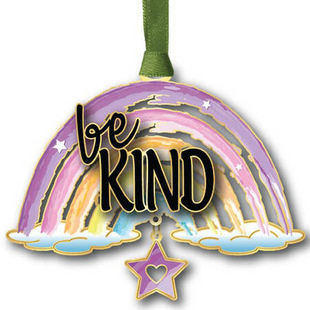 General Ornaments "Be Kind" Rainbow - With Box