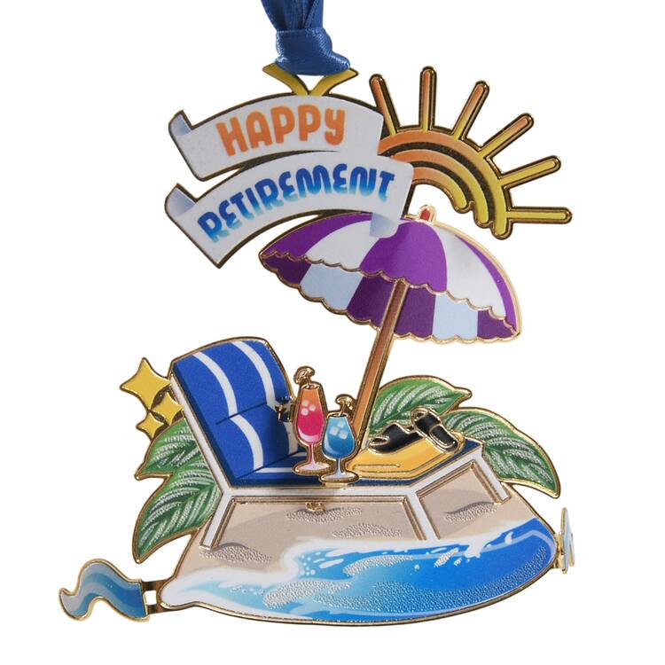 General Ornaments Happy Retirement - Boxed