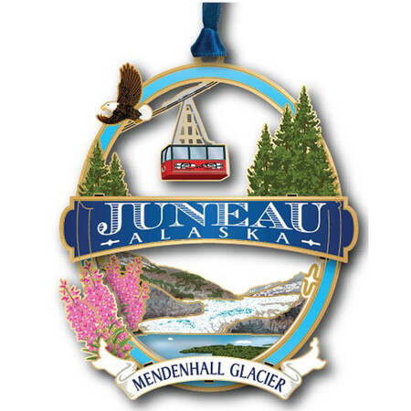 Regional Ornaments Juneau Scene - Boxed