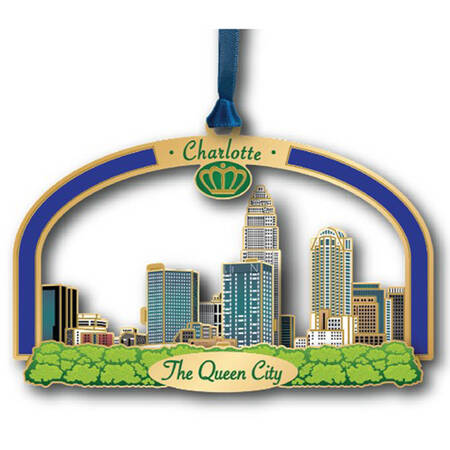 Regional Ornaments Charlotte Skyline - Boxed