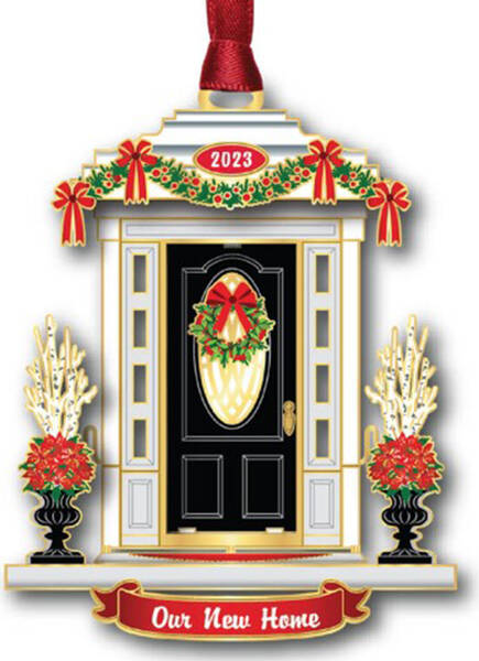 Annual Our New Home Ornament Our New Home 2023 - With Box Bx2023