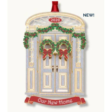 Annual Our New Home Ornament Our New Home 2020 - With Box Bx2020
