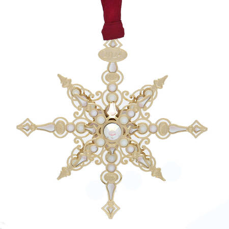 Annual Snowflake Ornament 2024 Snowflake - With Box Bx2024