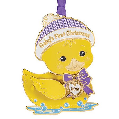 Annual Baby's First Christmas Ornament 2019 Baby's First Christmas - With Box Bx2019
