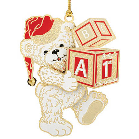 Annual Baby's First Christmas Ornament 2018 Baby's First Christmas - With Box Bx2018