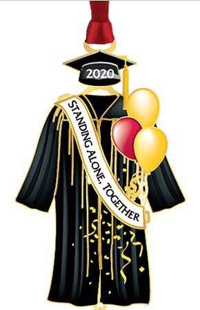 Annual Graduation Ornament Class Of 2020 - With Box Bx2020
