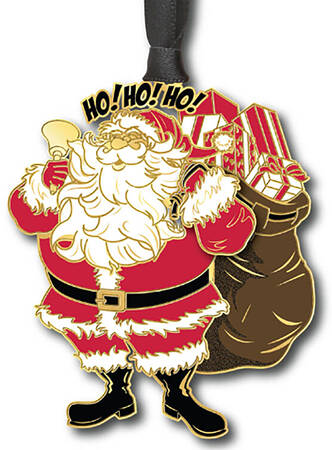 Christmas Ornaments Visit From Santa - Boxed
