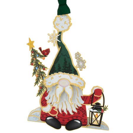 Christmas Ornaments Holiday Gnome - Boxed