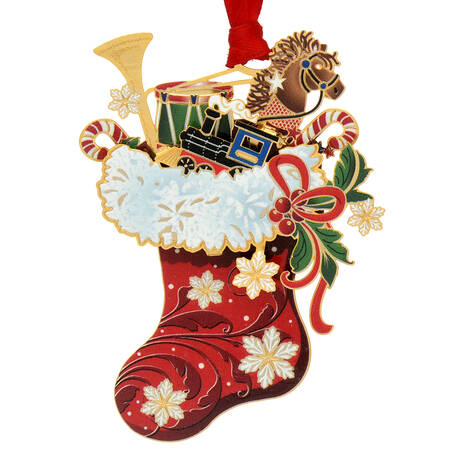 Christmas Ornaments Classic Christmas Stocking - Boxed