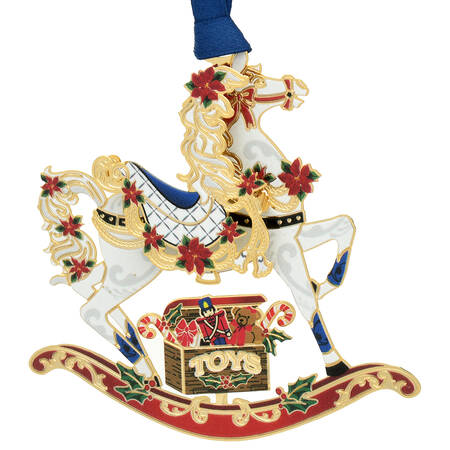 Christmas Ornaments Rocking Horse - Boxed