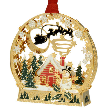 Christmas Ornaments Snow Globe 3d - Boxed