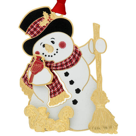 Christmas Ornaments Jolly Snowman - Boxed