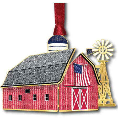Americana Ornaments Americana Barn - Boxed