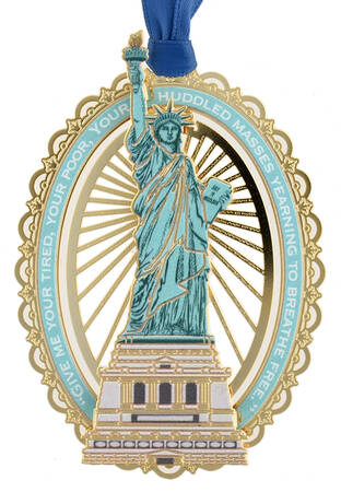 Americana Ornaments Statue Of Liberty 100th Anniversary - Boxed