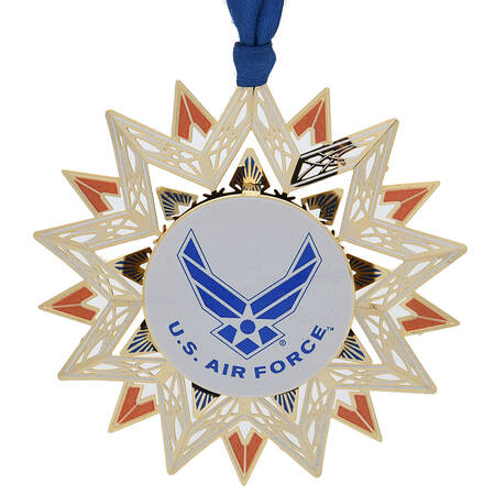 Military Ornaments U.S. Air Force Star - Boxed