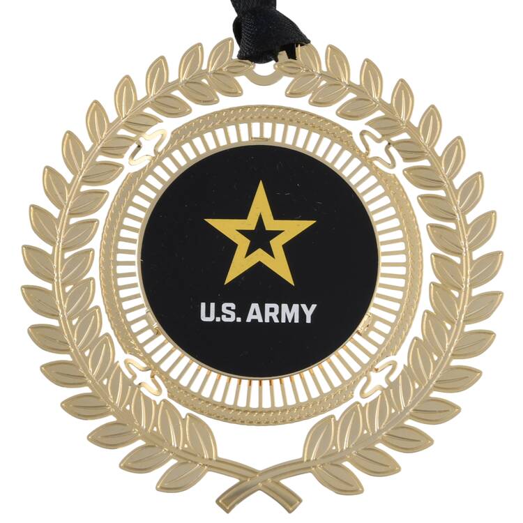 Military Ornaments U.S. Army Logo - Boxed
