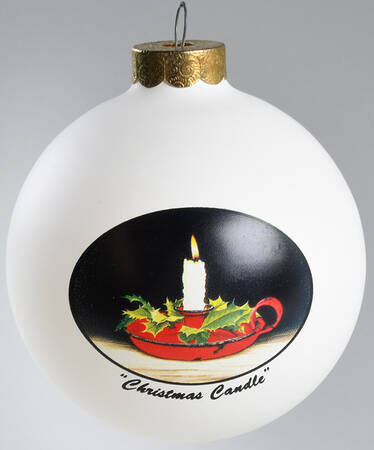 Limited Edition Ornaments Christmas Candle - Boxed