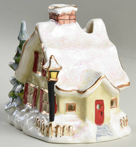 Christmas Candle Houses