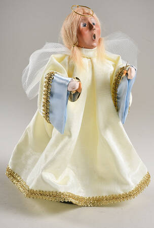 Nativity Series 2 Angel With Cymbals - No Box