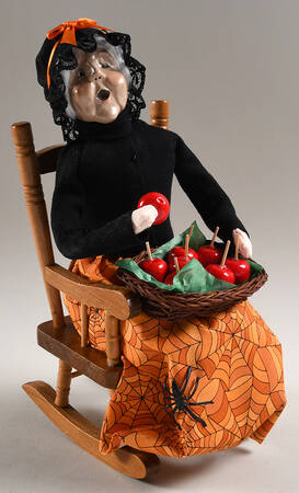 Halloween Witches Witch In Rocking Chair - No Box