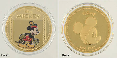Disney Mickey Mouse Proof Collection On Ice-1935 - No Box
