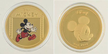 Disney Mickey Mouse Proof Collection "Pie-Eyed" Mickey-1935 - No Box