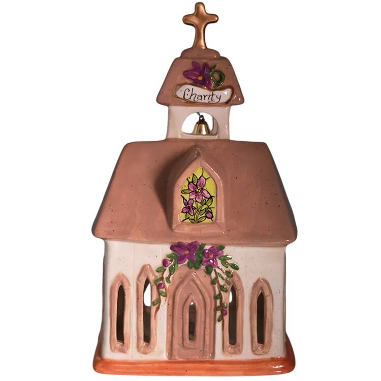 Candle House Collection (Non Seasonal) Charity Virtue Church - No Box