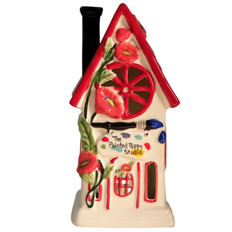 Candle House Collection (Non Seasonal) Painted Poppy Studio - No Box