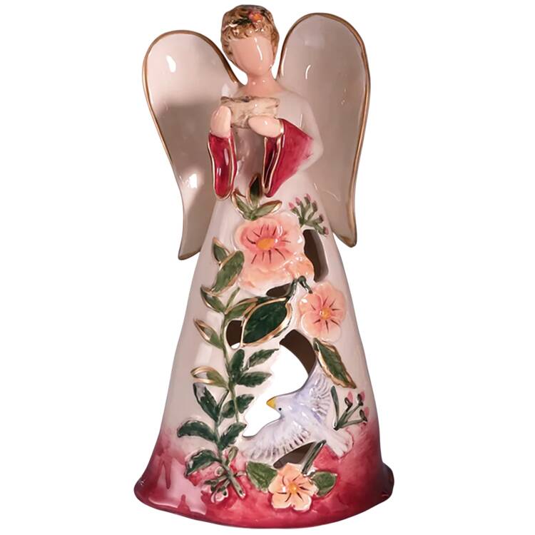 Tea Lights Easter Angel - No Box