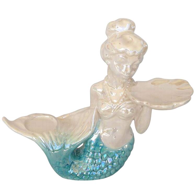 Tea Lights Mermaid Double Tealight Holder - No Box