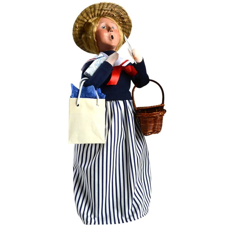 Seafaring Carolers Nautical Woman With Salt Water Taffy - No Box