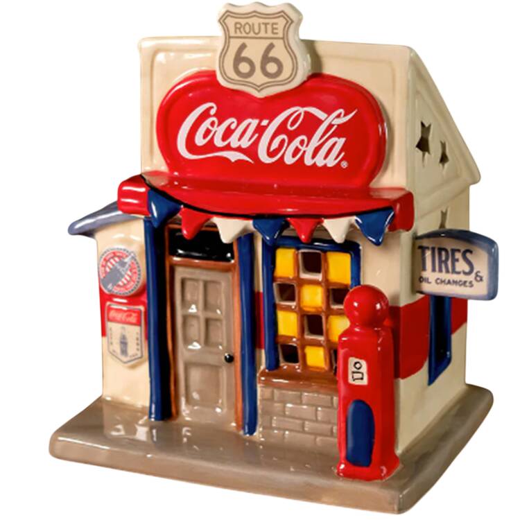 Coca Cola Candle Houses by Blue Sky