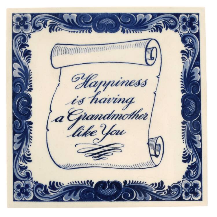 Blue Delft Limited Edition Tile by Blue Delft