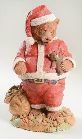 Tom Clark Gnomes Santa Paws - No Box