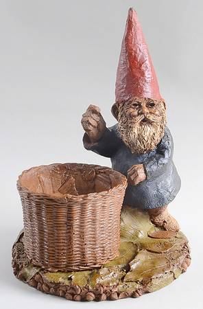 Tom Clark Gnomes Abner With Basket - Nb842, No Box